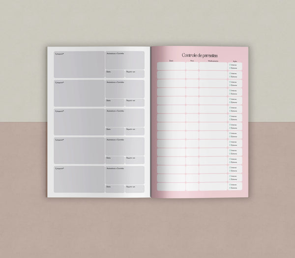 caderneta de controle de cãaes atópicos