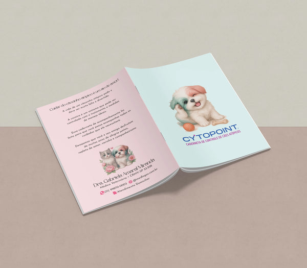 caderneta de controle de cãaes atópicos