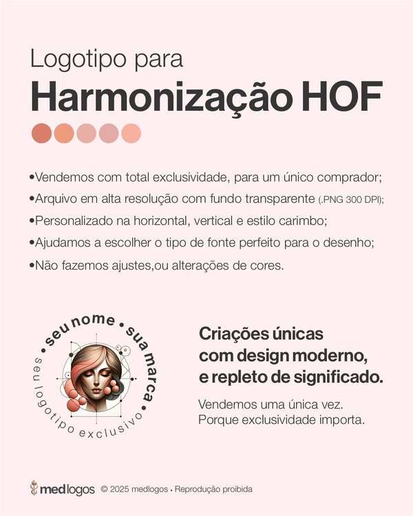 Logotipo para harmonização HOF
