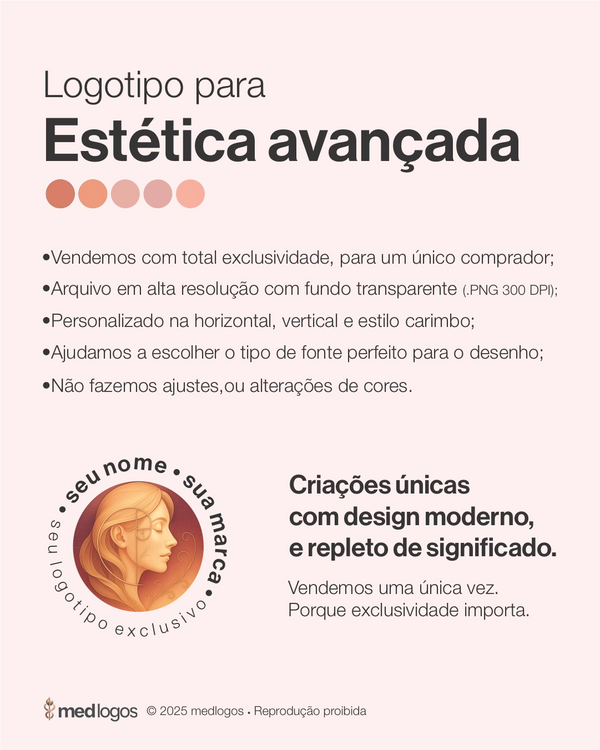 Logotipo para estética facial