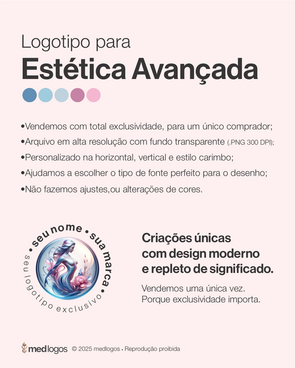 Logotipo estética