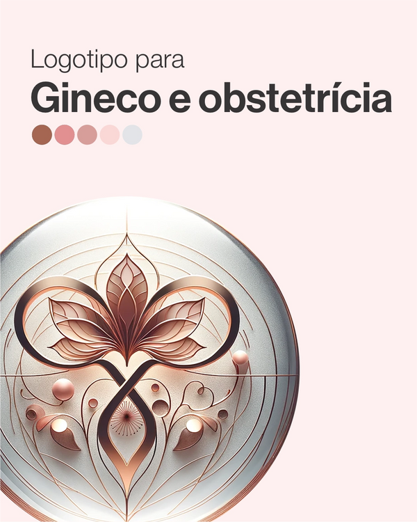 Logotipo para ginecologia e obstetrícia