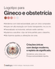 Logotipo para ginecologia e obstetrícia