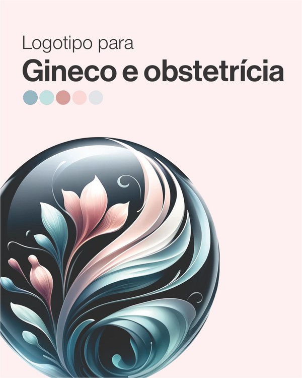 Logotipo para ginecologia e obstetrícia