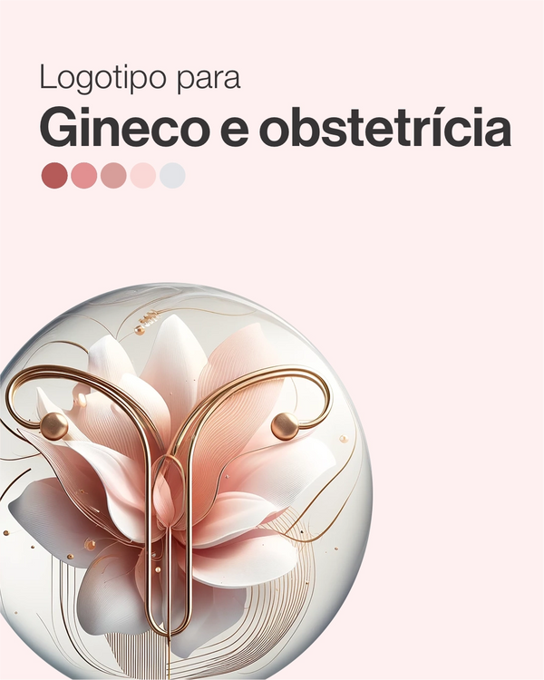 Logotipo para ginecologia e obstetrícia