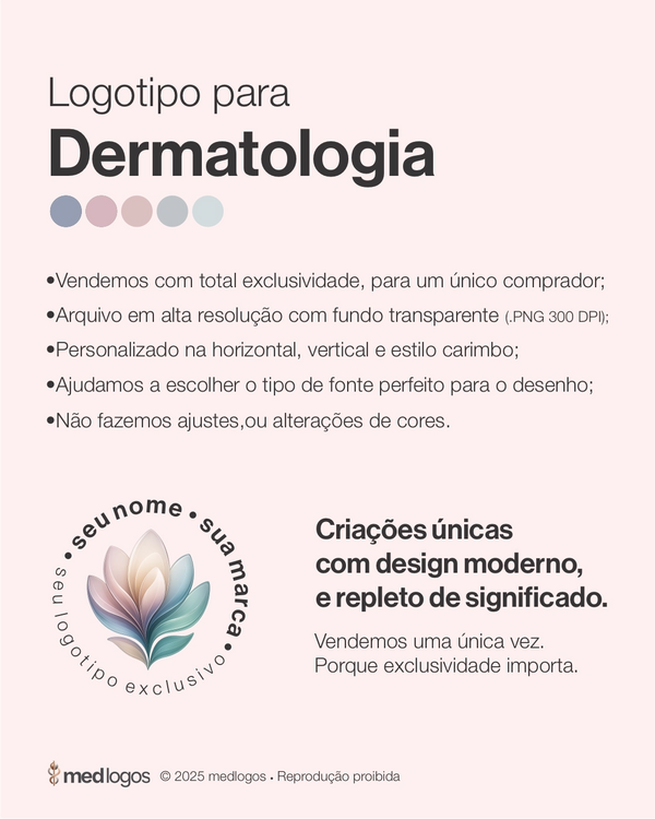 Logotipo para dermatologia
