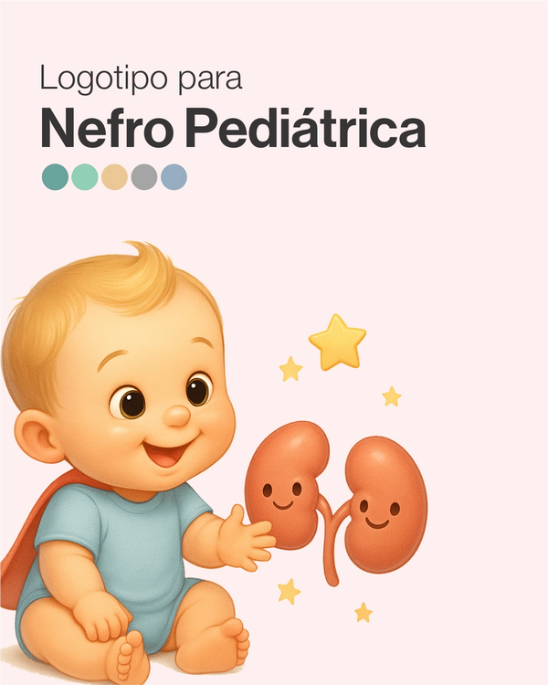 Logotipo para nefrologia pediátrica