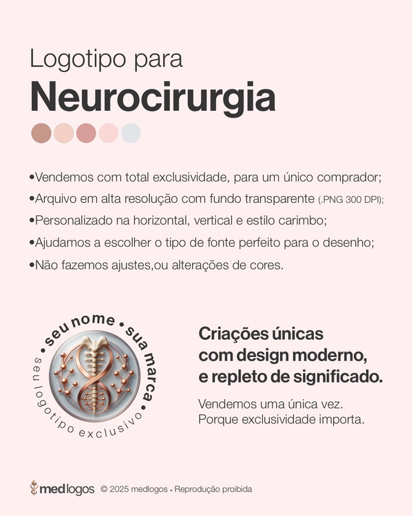 Logotipo para neurocirurgia