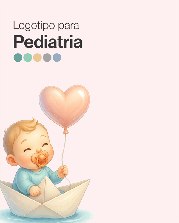 Logotipo para pediatria
