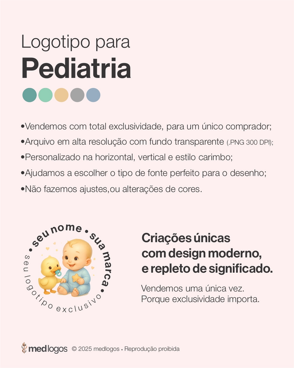Identidade visual de pediatria