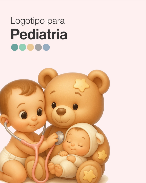 Logotipo para pediatria