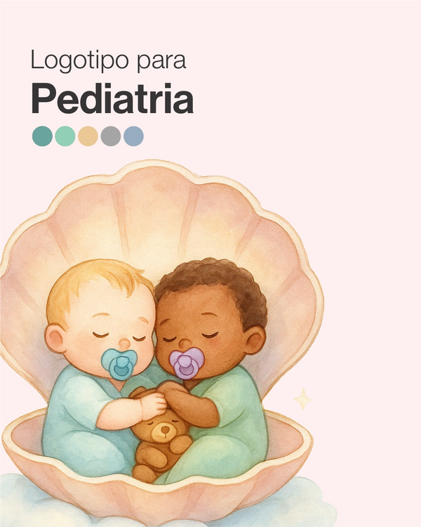 Logotipo para pediatria