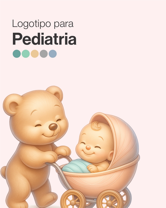 Logotipo para pediatria