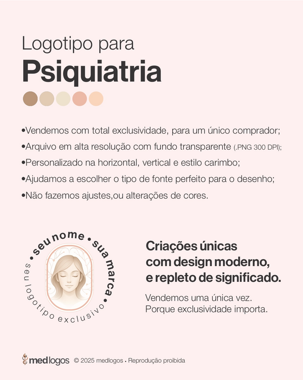 Logotipo para psiquiatra