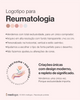 Logotipo para reumatologia. Design autorial e exclusivo de identidade visual.