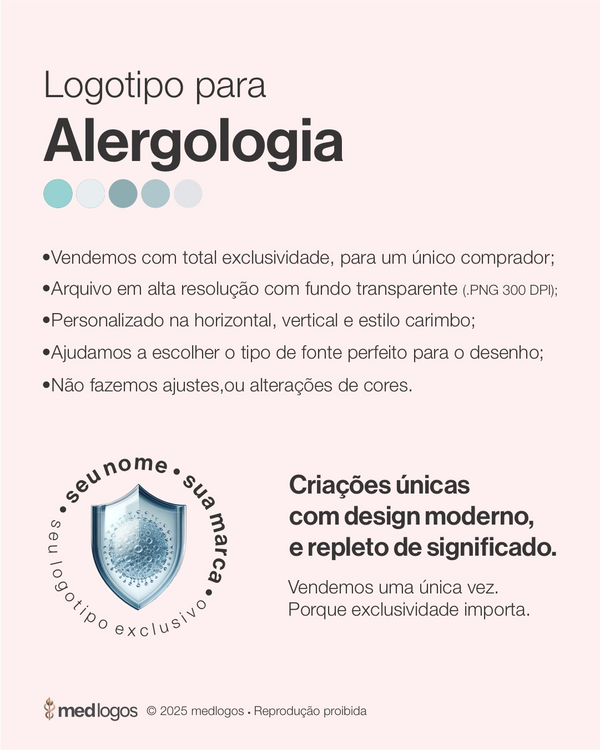 Logotipo para Alergologia e Imunologia