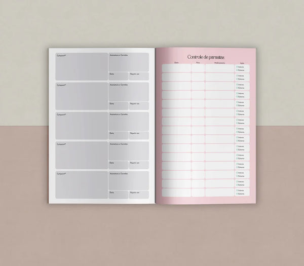 Carteira de controle de dermatite atópica para cães | Formulário de dermatologia veterinária para alergias