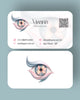 Cartão de visita oftalmologia - impressão premium e design profissional.