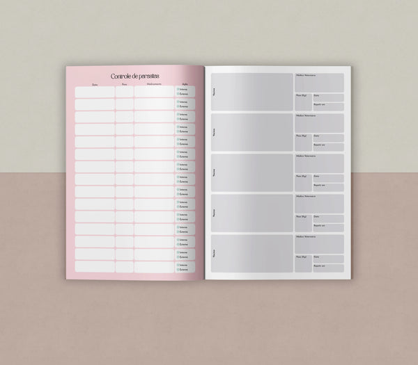 Cartão de vacina pet passaporte