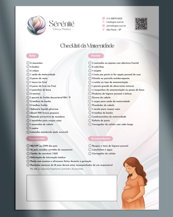 Checklist da maternidade