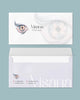 Envelope ofício para exames oftalmologia - impressão prática e layout funcional.