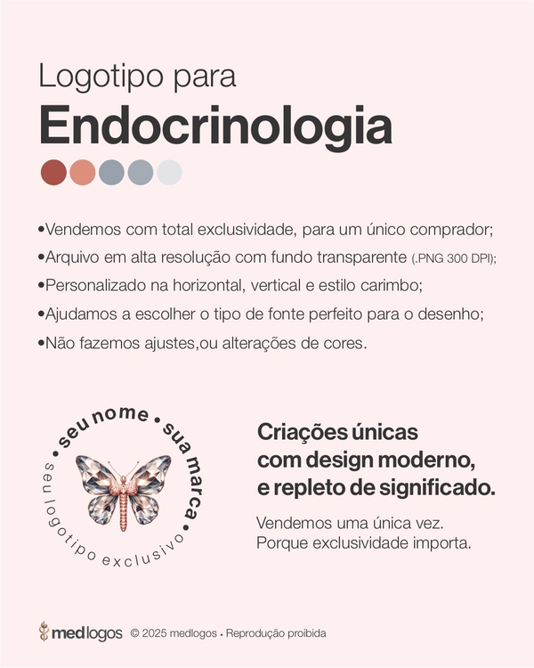 Logotipo para endocrinologia
