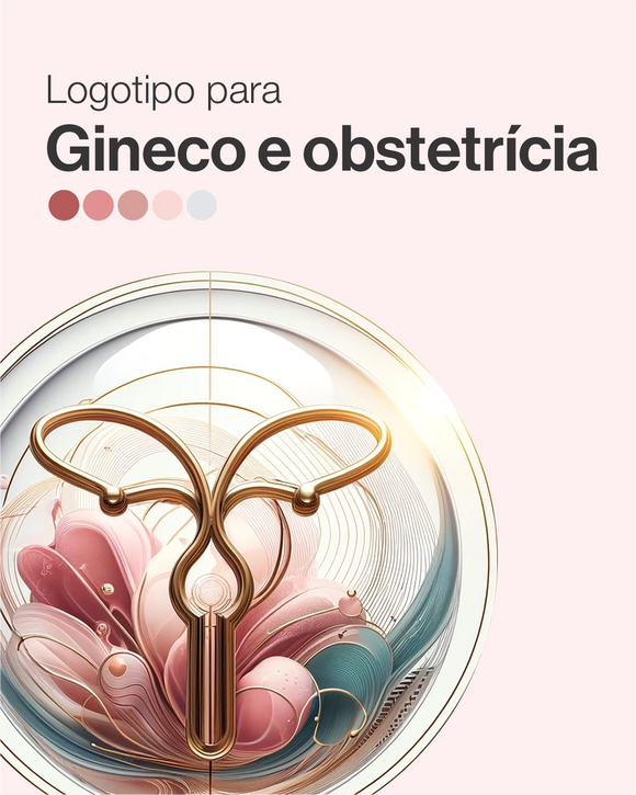 Logotipo para ginecologia e obstetrícia