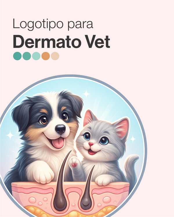 Identidade Visual para Dermatologia Veterinária
