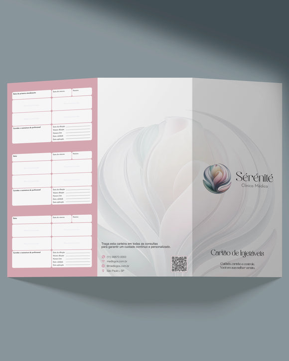 Carteira de injetãveis para estêtica avançada