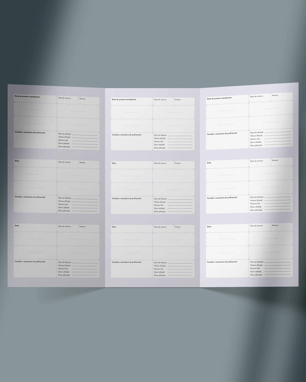 Carteira de injetãveis para estêtica avançada