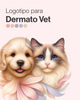 Logotipo para Dermatologia Veterinária