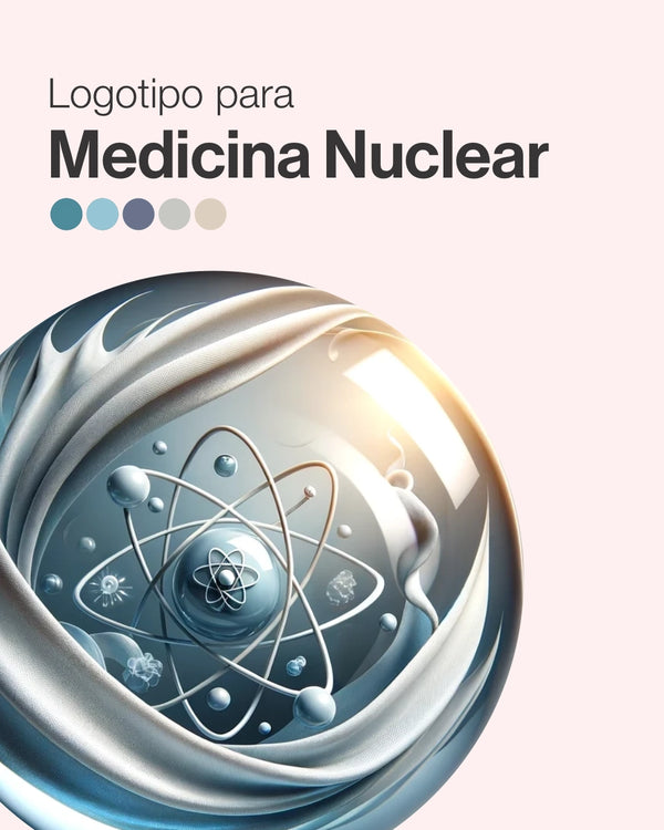 Logotipo para medicina nuclear
