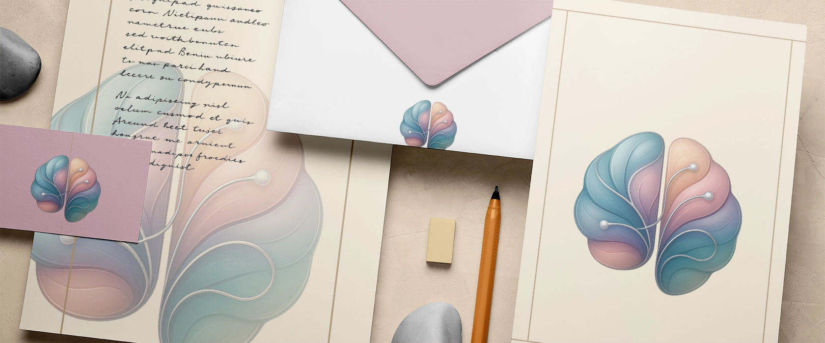 Criação de logotipos para psiquiatras. Design profissional e autoral.