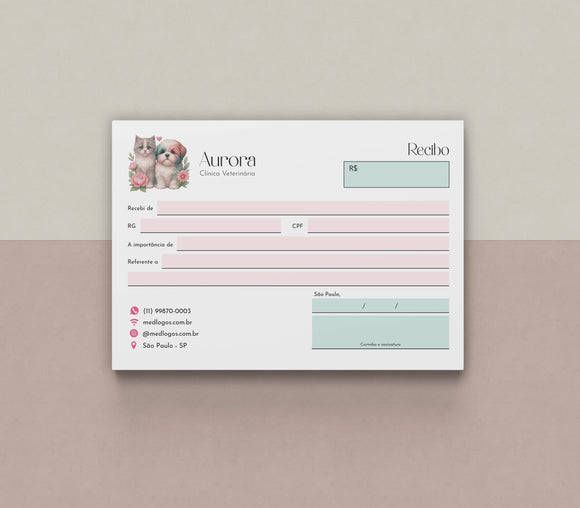 recibo veterinario