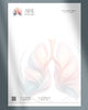 Papel timbrado A4 para pneumologia, impressão premium.