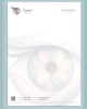 Papel timbrado médico oftalmologia A4 - impressão premium de papelaria médica.