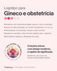 Logotipo para ginecologia e obstetrícia