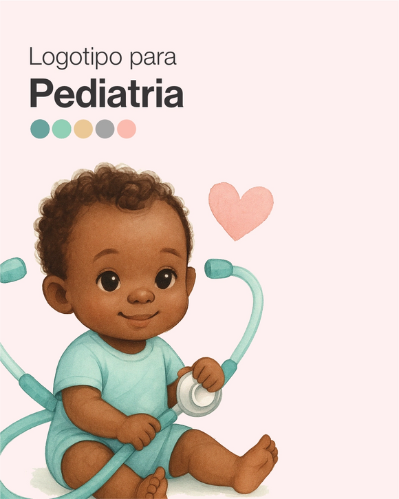 Logotipo para pediatria