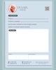 Carta de encaminhamento para cardiologia, impressão premium.
