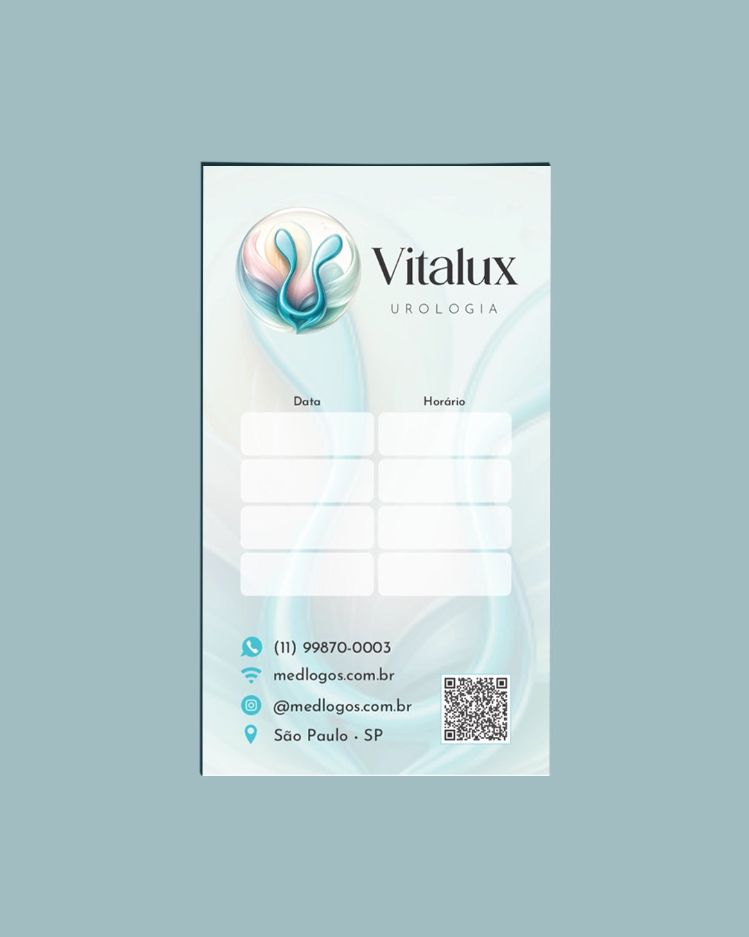 Cartão próxima consulta • Urologia