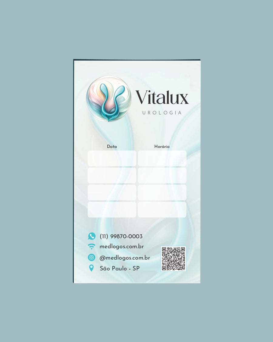 Cartão próxima consulta • Urologia