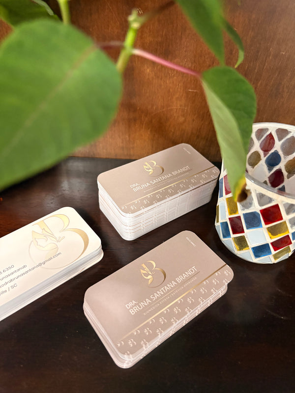 Cartão de visita personalizado para médicos