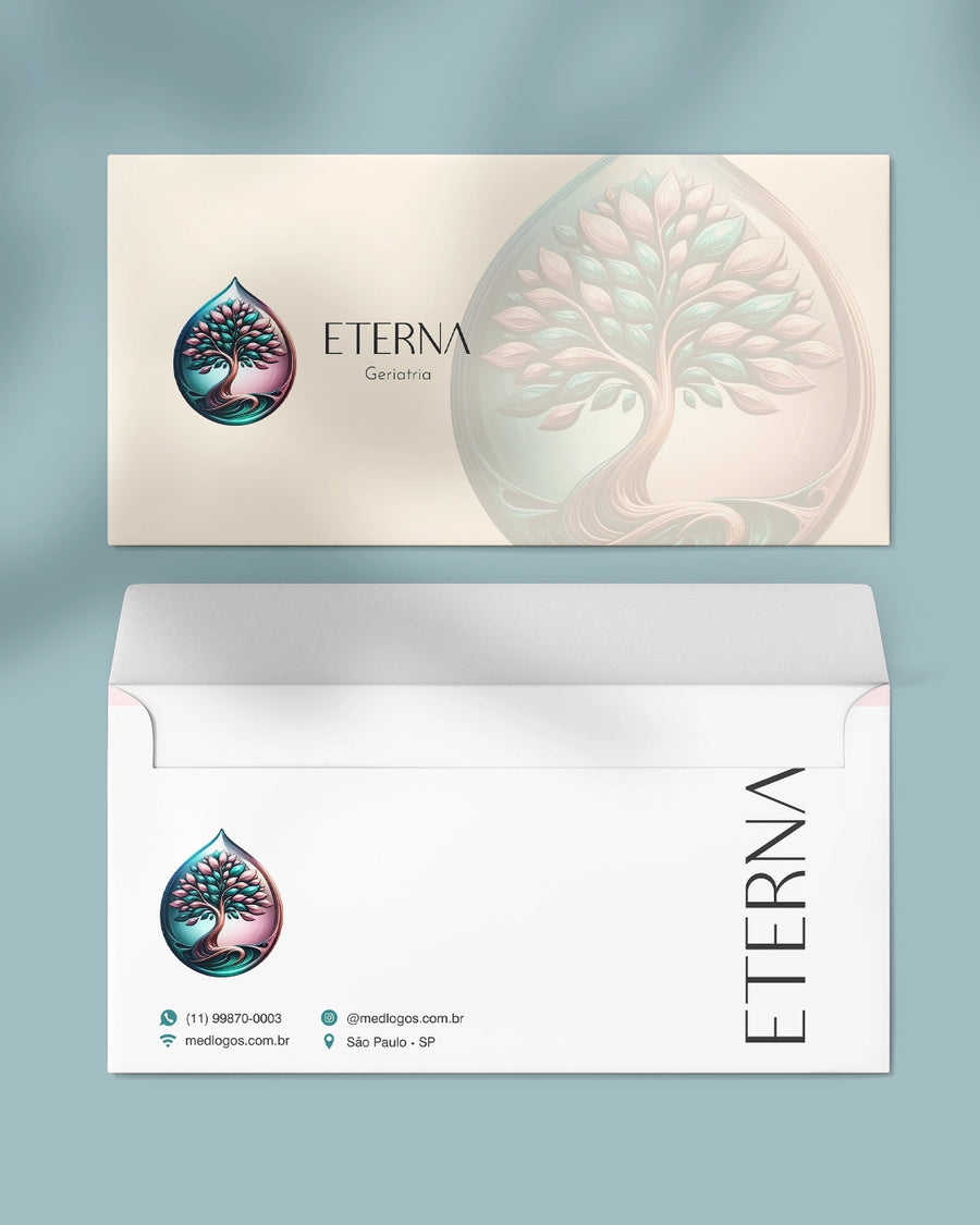 Envelope ofício para exames • Geriatria