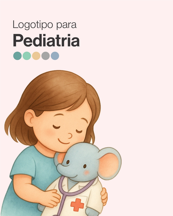 Logotipo para pediatria