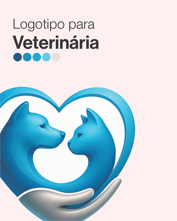 Logomarca e logotipo exclusivo para medicina veterinária.