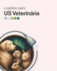 Criação de logotipo e identidade visual para Ultrassonografia veterinária