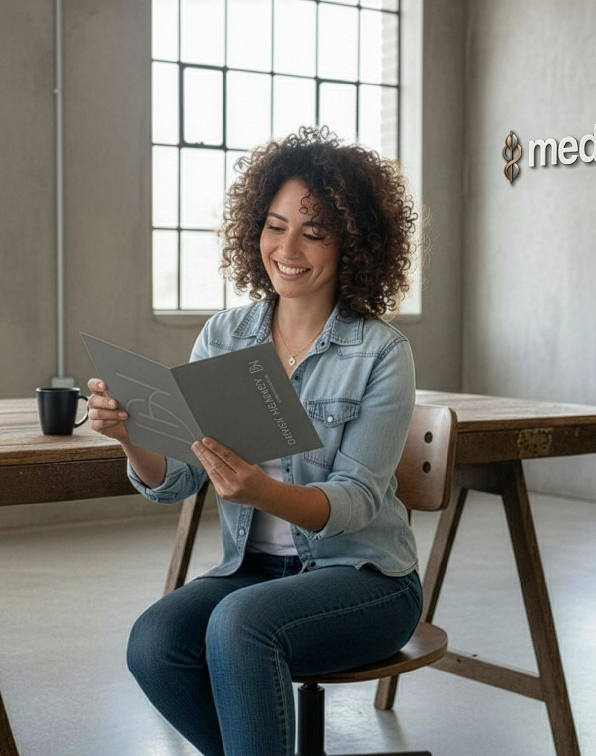 Pasta médica personalizada de alta qualidade.