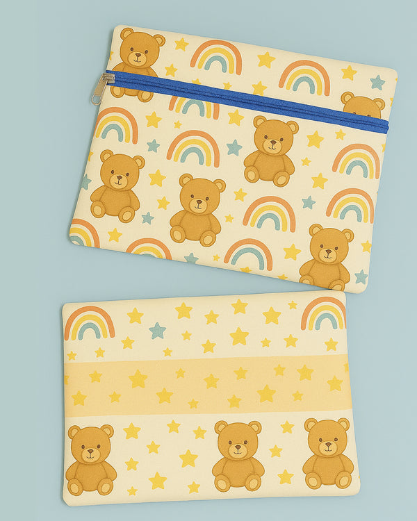 pastinha estilo bolsa para consultórios de pediatria