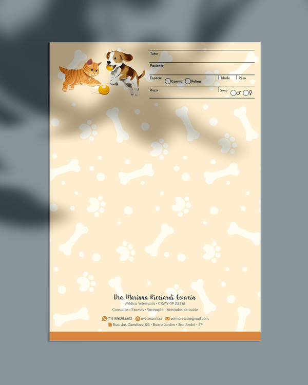 Receituário veterinário