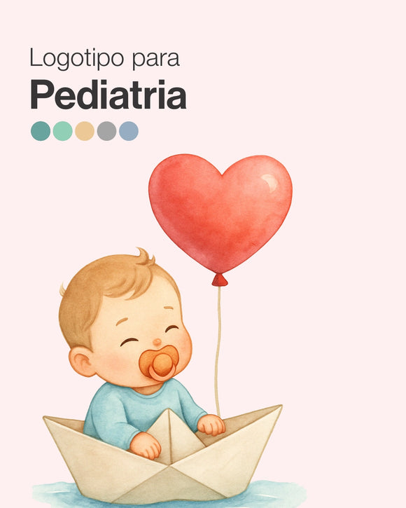 Logotipo para pediatria